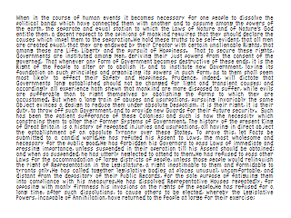 US Verfassung, ca. 500 Wörter, lesbar geschrieben auf 320x240 Pixel Fläche